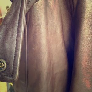 Vintage Ralph Lauren Leather Jacket - Riri Zipper